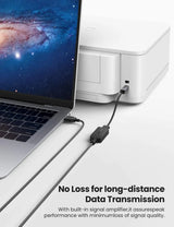 UGREEN USB 2.0 Active Extension Cable 10M Signal Booster Repeater A Male to Female Keyboard Mouse Printer Webcam (10321)