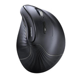 UGREEN Vertical Ergonomic Mouse Wireless (Bluetooth 5.0+2.4G) with 5 Buttons, 1000/16000/2000/4000 DPI, Prevention of Mouse Arm Compatible with PC/Laptop/Tablet, Black (25444) - Ugreen India