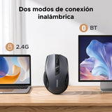 UGREEN 85082 ergonomic dual-mode wireless mouse two wireless connection modes