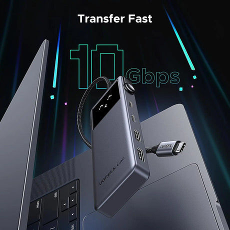 UGREEN Uno 6 In 1 USB-C Hub with 10Gbps 2*USB-C & 2*USB-A Data Ports, 1*PD, 1*4K@60Hz HDMI for MacBook Pro/Air, iPad Pro, Surface, XPS, Thinkpad and More (35998) - Ugreen India