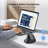 UGREEN 2.4G Mouse Wireless Vertical Ergonomic Mouse, Adjustable DPI Office Cordless 6 Buttons, Computer Mouse with 1000/1600/2000/4000 DPI for Windows/Mac OS etc (55916)