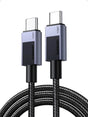 UGREEN 2M 240W USB C 2.0 Cable Fast Charging, Power Delivery Cord, 480Mbps for iPhone 16 Pro Max/15, MacBook Pro, iPad Pro, Dell XPS, Chromebook, Pixel 9/8, Galaxy S24/S23, Switch (45068) - Ugreen India