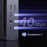 UGREEN Revodok Max 213 Thunderbolt 4 Dock, 13-in-1 40Gbps Docking Station with Dual 4K@60Hz or Single 8K Display, 90W Charging for Laptop, 2.5GbE, SD/TF 4.0 for MacBook Windows PC Laptops and More (25054) - Ugreen India