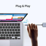 UGREEN 4-Port USB Type C Hub to USB 3.0 Adapter Micro USB Power MacBook Pro iMac Samsung Galaxy Note Dell XPS (70336)