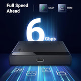 UGREEN 2.5 Inch SATA Hard Drive Enclosure, USB-C - image 2