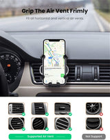 UGREEN Gravity Drive Air Vent Car Mount Phone Holder (80539)