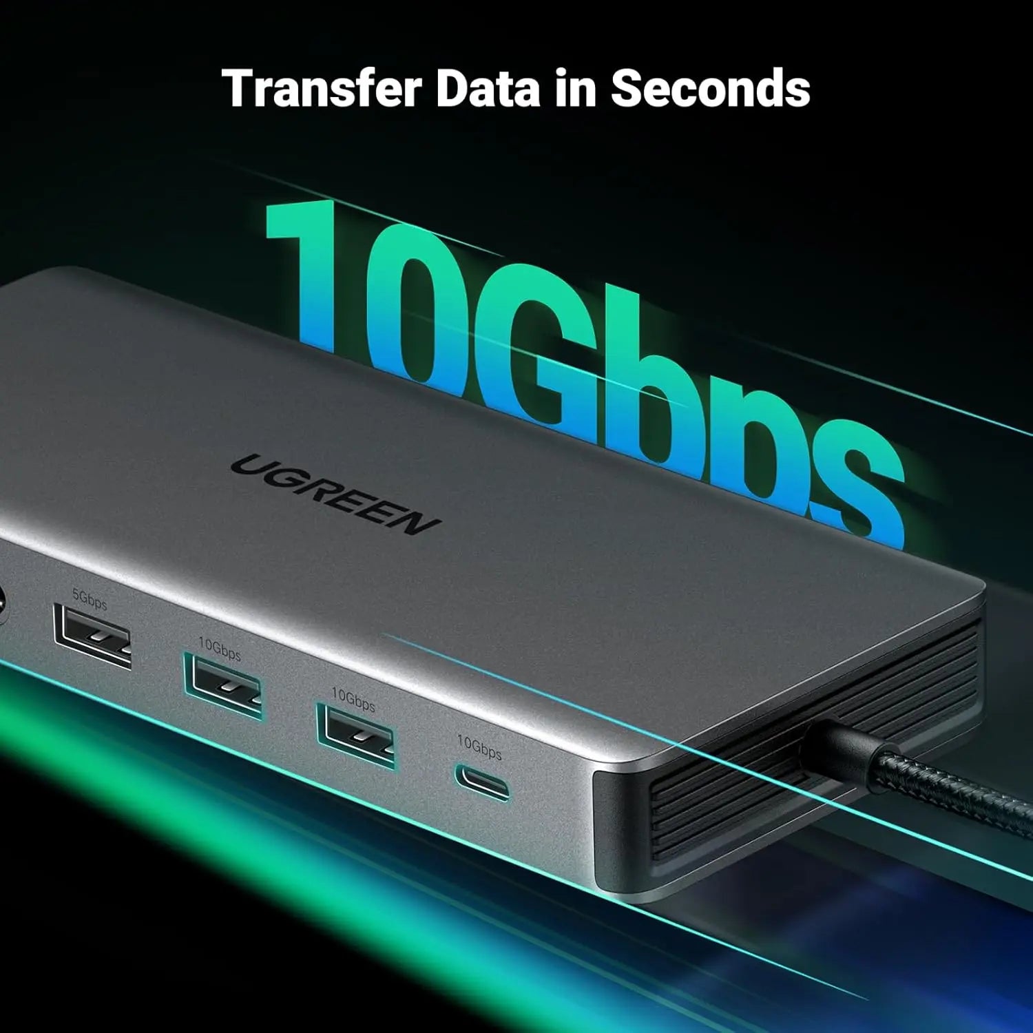 UGREEN 13 in 1 USB C Adapter for Multiple Displays – Ugreen India