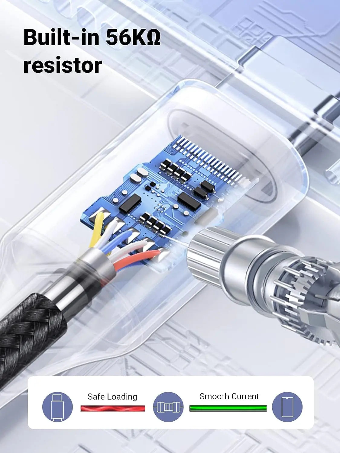 Ugreen 0.25m USB-A 2.0 Male to USB Type C Male কেবল নিকেল প্লেটিং/অ্যালুমিনিয়াম শেল/ব্রেইডেড (60124) 