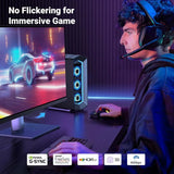 UGREEN 6Ft/2M DisplayPort Cable 2.1 [VESA Certified] DP2.0 40Gbps Support 16K@30Hz 8K@240Hz 4K@240Hz HDR, HDCP, DSC 1.2a, Braided Cord Compatible FreeSync G-Sync Video Card Monitor (15384) - Ugreen India
