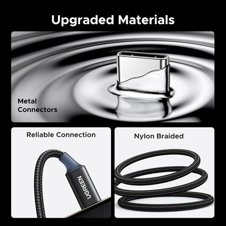 UGREEN 1M/3.3FT USB Type C to 3.5mm Audio Aux Cable, DAC Hi-Res 32bit/384kHz Car Audio TRS Headphone Lead Compatible with Galaxy S25 S24 iPhone 16 15 Pro Max Plus M3 Ultra iPad Air Pixel 9 (55734) Ugreen