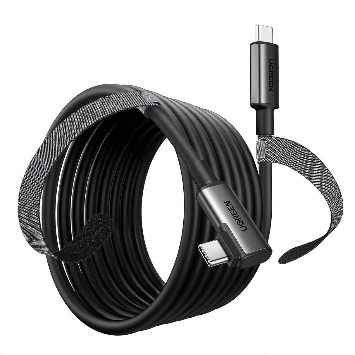 UGREEN Right Angle USB 3.0 Type C Cable 5M 60W VR Link Headset Oculus Quest 2 Pico 4 PC Steam VR Gaming Fast (90629)