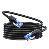 UGREEN 20M/65FT Cat 8 Ethernet Cable High Speed Braided 40Gbps 2000Mhz Shielded Indoor Heavy Duty Cable Compatible for Gaming PC PS5 PS4 PS3 Xbox Modem Router (30800) - Ugreen India