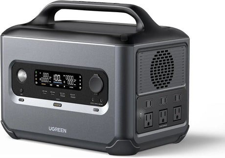 UGREEN PowerRoam 1200W Portable Power Station, 1024Wh Solar Generator, LiFePO4 Battery, 1.5H Fast Charging, 1200W AC Outlets, Generators for Outdoor Camping/Home Backup/RVs (Solar Panel Optional) 15054 - Ugreen India