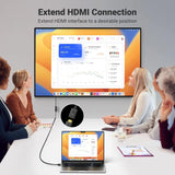 UGREEN HDMI Extension Cable 1M Male to Female 4K@60Hz 3D 1080P HDMI Extender Gold Plated High Speed ARC CEC (10141)