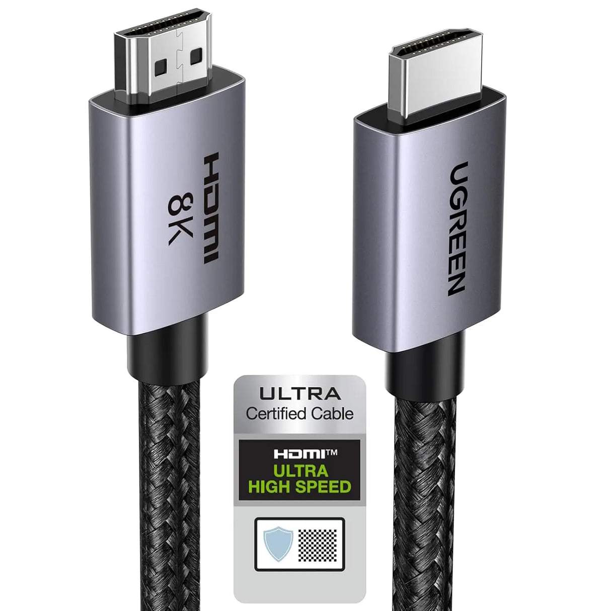 UGREEN HDMI 2.1 Cable 5M 8K 60Hz 4K 240Hz 165Hz 144Hz 120Hz 48Gbps High Speed UHD eARC HDR HDCP Dolby Vision VRR (35376)