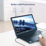 UGREEN 1M Cat6A Ethernet Cable, RJ45 UTP, 10Gbps High-Speed Network Cable, 70332 (Black)