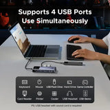 UGREEN Uno 7-in-1 USB-C Hub – 4K HDMI, 100W PD, 3 USB-A, SD/TF Multiport Adapter (75179)