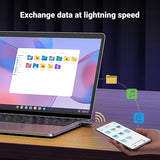 UGREEN USB Bluetooth Adapter 5.4 for PC, Plug & Play for Windows 11/10/8.1, Bluetooth Receiver & Transmitter for Keyboard/Mouse/Headphone/Speakers (35058)