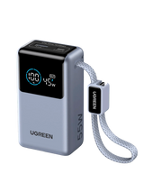 UGREEN Nexode Power Bank (10000mAh, 55W, 2 Ports, Built-in Cable)(75701B)