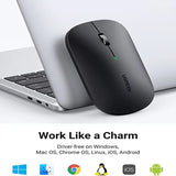 UGREEN 2.4G Silent Wireless Bluetooth 5.0 Optical Mouse USB Receiver 4000 DPI PC Laptop Chromebook MacBook Starry (90531)