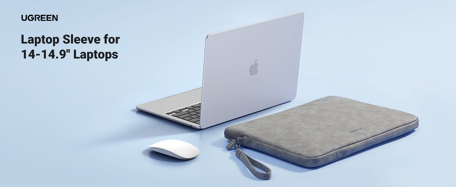 UGREEN 14–14.9″ Laptop Case | Shockproof, Water-Resistant Protective Sleeve for Travel & Work (20476)