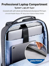 UGREEN B02 Laptop Backpack for 15.6″ | Durable Travel & Office Backpack – Water-Resistant 600D Oxford, Shock-Absorb Protection & Organized Compartments (90798)
