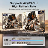 UGREEN 95521 HDMI 2.1 3-in-1-out switch, 8K60 4K240, supports 4K 240Hz high refresh rate