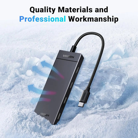 UGREEN 10Gbps 4 In 1 USB C Hub, USB 3.2 Adapter with 4 USB-C 3.2 Splitter Extender for MacBook Pro/Air, iPad Pro, iPhone 15/15 Pro Max, Surface, PC, Laptops and More (35584) - Ugreen India