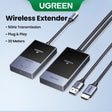 UGREEN HDMI 1080P@60Hz Wireless Transmitter and Receiver TX USB-C (DP Protocol) and RX 5G WiFi Transmission Compatible with Cell Phone/Computer/Laptop/Camera/TV Box/DVD/TIKTOK/Neflix ,98FT/30M(35031A Ugreen India