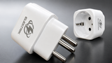 Elektrik Schuko-to-India Plug Adapter