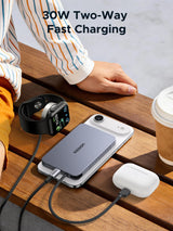 UGREEN MagFlow Air Magnetic Power Bank (10000mAh, Qi2 15W) (75982)