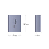 UGREEN Ethernet Extender 70M 1080P 60Hz HDMI Extension Cat5e Cat6 Cable Transmitter Receiver Power Adapter Signal (20519)