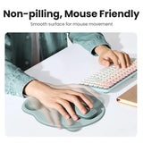 UGREEN Ergonomic Mouse Pad Wrist Rest Support Slow Rebound Memory Foam Pain Relief Easy Glide Non-Slip Gaming Work (25245)