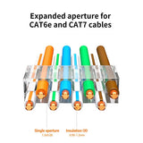 UGREEN Cat 7 Shielded Modular Plug Gold-plated 50U, 10 pcs (50634) - Ugreen India