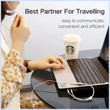 UGREEN 20cm 3.5mm Audio Splitter Cable 1 Female to 2 Male Headphone Mic Jack Adapter ABS Case PC Laptop Headset 20897