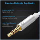 UGREEN 20cm 3.5mm Audio Splitter Cable 1 Female to 2 Male Headphone Mic Jack Adapter ABS Case PC Laptop Headset 20897