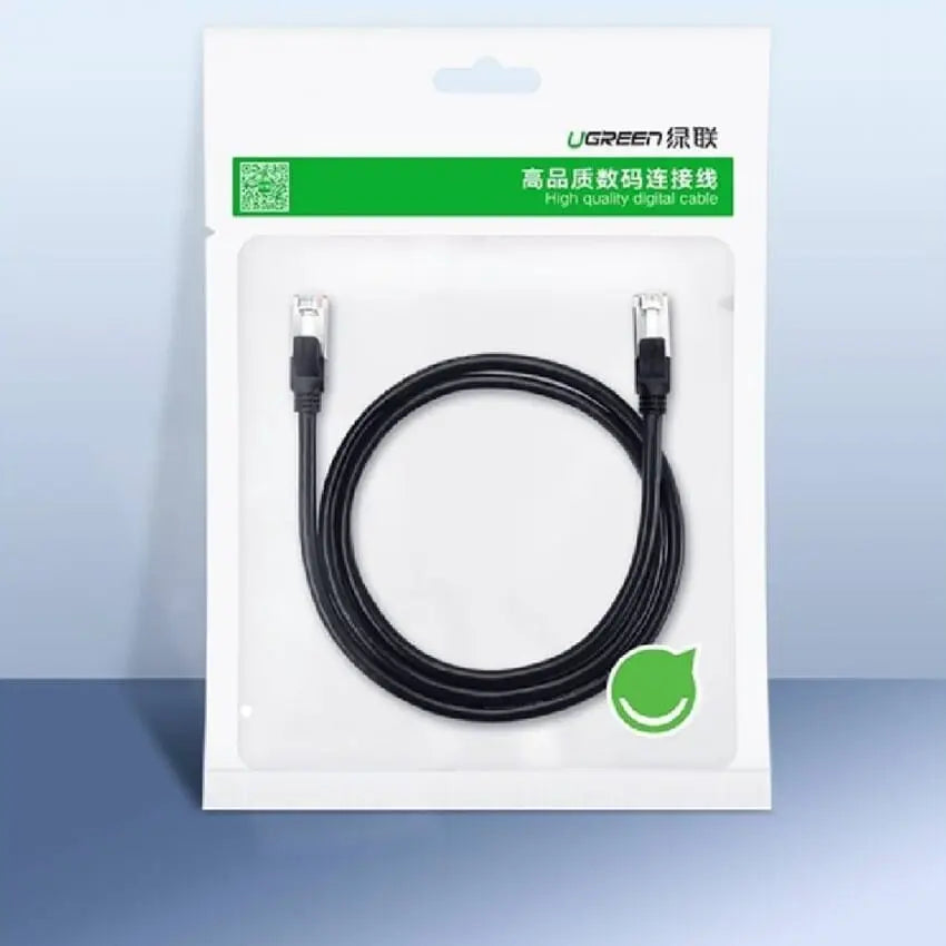 UGREEN 5m  Cat 6 U/UTP 1000Mb/s Pure Copper Ethernet Cable - Black(50194) - Ugreen India