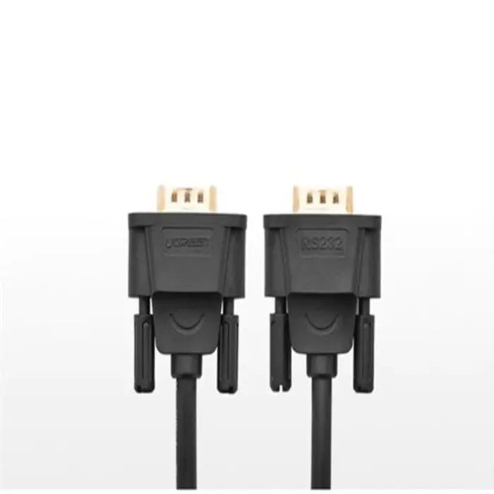 Ugreen 1.5m DB9 RS232 পুরুষ থেকে পুরুষ অ্যাডাপ্টার কেবল আপনার কম্পিউটারকে RS-232 সামঞ্জস্যপূর্ণ (COM পোর্ট) ইন্টারফেস সহ ডিভাইসের সাথে সংযুক্ত করে (20153)