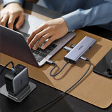 UGREEN 9-in-1 USB-C Docking Station 4K HDMI 100W PD 5Gbps USB 3.0 SD/TF Gigabit Ethernet Audio MacBook Windows Chromebook 15600
