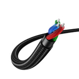 UGREEN 1M 3.5mm Male to Male Stereo Audio Aux Cable Braided Car Stereos iPhone iPad Smartphones Tablets Media Players 50361