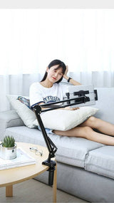 Ugreen Universal Tablet Holder with Folding Long Arm, 360° Rotating Mount, 180° Adjustable Arms (50394)