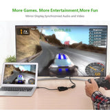 Mini DP to VGA, Ugreen Mini DisplayPort Thunderbolt Compatible to VGA Male to Female Adapter Black (10437) - Ugreen India