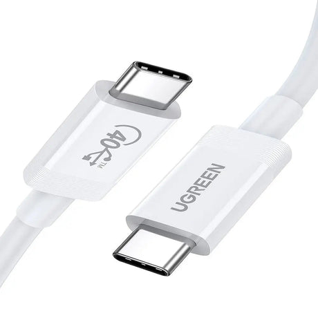 UGREEN 0.8M USB 4.0 Cable 100W, USB C to USB C Male to Male Cord with 40Gbps Data Transfer, 8K Video Output, PD Fast Charging Compatible with MacBook Pro/Air, iPad Pro, Dell XPS, Chromebook – (40113) - Ugreen India
