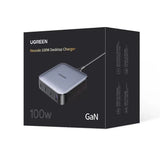 UGREEN 100W Nexode 4 Ports EU USB C Charger With GaN II Tech Special Charger for Desktop/Laptop. (90928) - Ugreen India