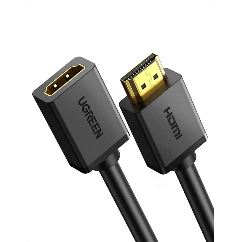 UGREEN 1m HDMI Male to Female Extension Cable Support 3D/4K@60Hz/1080P HDMI Extender for TV Stick, Roku Stick, Chromecast, Nintendo Switch, Xbox 360, PS4, PS3, Blu Ray Player, HDTV, Laptop, PC (10141) - Ugreen India