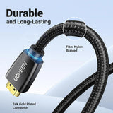 UGREEN 10m HDMI Cable 2.0, 4K@60Hz Ultra HD Braided High Speed HDMI to HDMI Male to Male Cord, HDR, 18Gbps, Audio Return, Compatible with TV, Monitor, Laptop, Projector, Gaming Console (40414) - Ugreen India