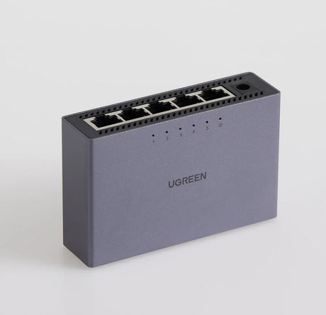 UGREEN 5-Port Gigabit Ethernet Switch Aluminum Housing, EU (15641) Ugreen
