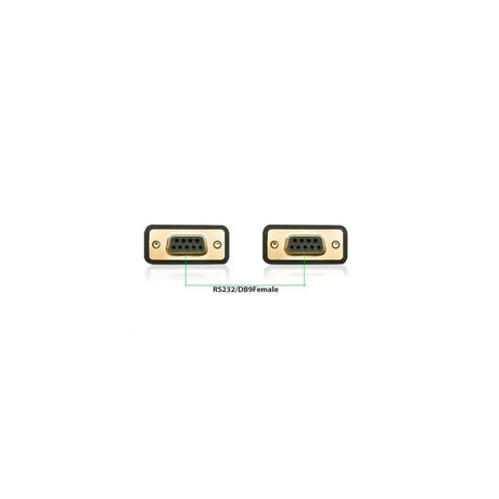 Ugreen 1.5m DB9 RS232 Female To Female Adapter Cable Connects your computer to device with RS - 232 compatible (COM port) interface(20149) - Ugreen India