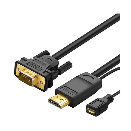 UGREEN 1.5M HDMI Male to VGA Male Converter Cable (30449) - Ugreen India