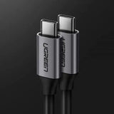 UGREEN 1.5M USB C Cable 60W PD Fast Charging Type - C to Type - C Charger Cord Compatible with MacBook Air/Pro, iPad Pro, Samsung Galaxy, Xiaomi, OnePlus, Google Pixel, Switch – (50751) - Ugreen India